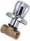 Verdecktes Messing-Wasserventil, Fließendes Regelventil, DN15, 1/2 Zoll Innengewinde, NPT-Wasserstopp-Absperrventil für das Hauswassersystem