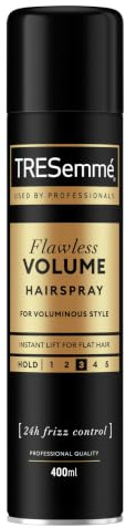TRESemme Flawless Volume Hairspray 400ml, Long-Lasting Hold