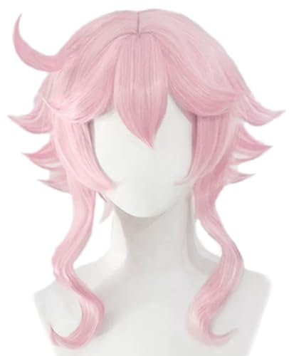 Cosplay Perücke Für Dori Anime Perücken Rosa Mittellanges Synthetisches Haar Für Halloween Weihnachtsfeier
