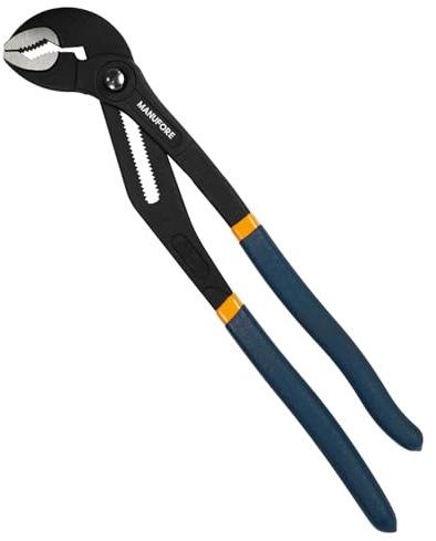 MANUFORE 16 Inch Water Pump Pliers Heavy Duty Tongue and Groove Pliers