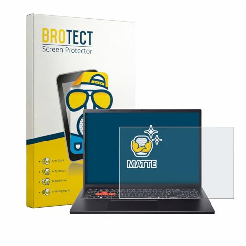 BROTECT Entspiegelungs-Schutzfolie für Acer Nitro Lite 16 NL16-71G Matte Displayschutz-Folie, Anti-Reflex, Anti-Fingerprint