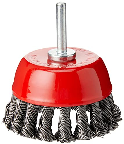 Silverline 244983 Rotary Steel Twist-Knot Cup Brush 75 mm