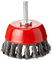 Silverline 244983 Brosse boisseau à fils torsadés 75 mm