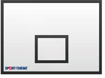 Sport-Thieme Basketball-Board aus GKF | Glasfaserverstärkt | Indoor Backboard Basketball | Nach DBB und FIBA-Vorgaben | Basketballrückwand in 3 verschiedenen Größen| Markenqualität