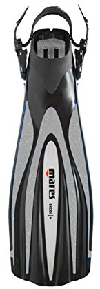 Mares Erwachsene Fins EXCEL + Flossen, Silber, XS