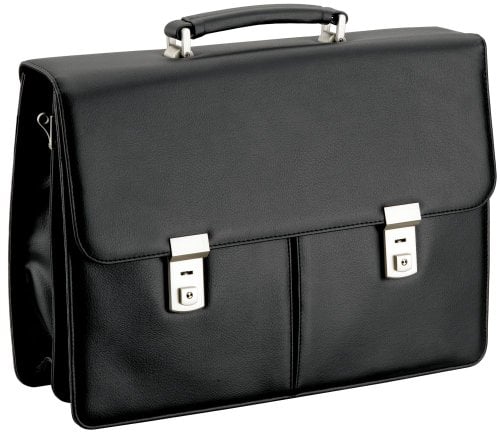 D&N Business Line Aktentasche, 42 cm, 20L, Schwarz