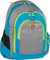 Take It Easy Light Nylon Schulrucksack BERLIN silber/türkis 488226 silber/türkis
