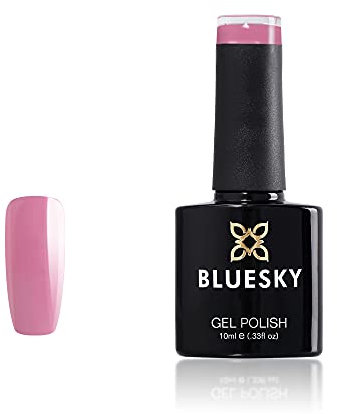 Bluesky Gel Nail Polish, Lolita Dc37, Pink, Long Lasting, Chip Resistant, 10 ml (Requires Drying Under UV LED Lamp)