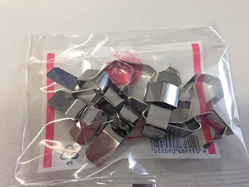 Weck® Clips/ Haken aus Edelstahl zum Verschließen von Einmachgläsern, 24 Stück