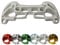 ALPIDEX Trainingsboard Griffbrett 48/32,5 x 20 x 7,5 cm Hangboard Fingerboard Griffboard - weiß