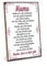 TypeStoff Holzschild mit Spruch – DANKE MAMA – im Vintage-Look mit Zitat als Geschenk und Dekoration zum Thema Liebe, Mutter und Familie - HS-00400