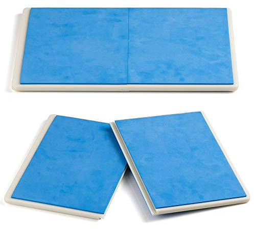 Aship Breaking Boards Kampfsport Taekwondo Schlagbrett, Taekwondo übungsbrett ABS + Eva-Schaum Breaking Board für Kinder Erwachsene Blau