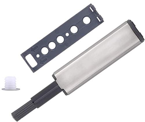 Magnetic Push Latch, Tiberham 5 Pack Push to Open Door Catches, Automatic Spring Flap Touch Release Latch Push Opener, Soft Close Cabinet Door Damper Buffer for RV Wardrobe Cupboard Drawer
