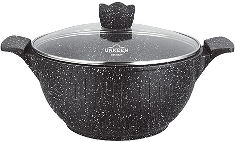 Kasan/Kazan mit Granit Keramikbeschichtung 6 Liter 28cm Durchmesser Keramik Design Kochtopf
