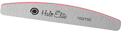 Halo Elite Zebra Moon Nail Foam Files - 150/150 Grit