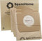 SpareHome® 10 bolsas de alta filtración para aspirador Titan - Stanley - Soteco - Vegas