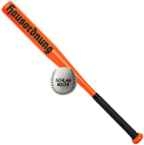 Spaß Kostet Sportset Baseballschläger mit Tasche für Baseball Hausordnung Aluminium 26 Zoll