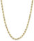PRINS JEWELS 18 Karat 750 Gold Kordelkette Gelbgold Unisex - 3.80 mm. Breit (45)
