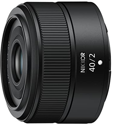 Nikon NIKKOR Z 40mm f/2, Obiettivo Standard Mirrorless, Compatto, Nitido, Luminoso, Formato FX, AF Silenzioso, nero [Nital Card: 4 Anni di Garanzia]
