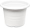 Garronda Pot de Fleurs Plastique Pot Rond pour Fleurs et Plantes GD-0022 (Blanc, ⌀ 15cm H 10,5cm)
