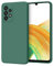 AK Kompatibel mit Samsung Galaxy A33 5G Hülle Silikon Handyhülle mit Microfiber Stoßfeste Schutzhülle Hülle für Samsung A33 6.4 (Grün)