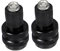 Gatuida 2st Griff-balance-stecker Autozubehör Lenkerendkappen Für Motorräder -lenkerkappe Lenkergriff Stecker Lenkerenden Offroad-motorradzubehör Aluminiumlegierung Black
