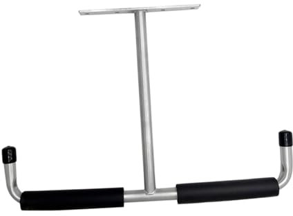 Sharplace Overhead Garage Storage Hook Rack Utility Hook Ceiling Mounted Hanger Hanging for Fishing Rod Bike Lumber Ladder Garden Hoses