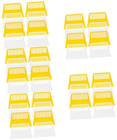 IMIKEYA 5 Ensembles Grattoir Couteau Liquide Racleur À Pâte Stockage Racloir À Pâte Coupe-pâte Hachoir À Pâte Coupe- Hachoir À Pâtisserie Ustensile De Cuisine Plastique 8 Pièces * 5