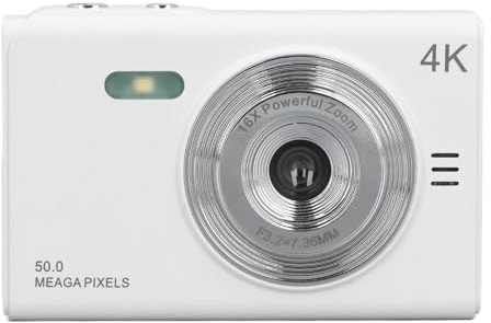 Digitalkamera, 50 MP Dual-Kameras, 128 GB Speicherkartenunterstützung, Ultraklare Bilder, Satte Details, Präzise Farben, 2,88-Zoll-TFT-Bildschirm für Hochzeit, Party, Im