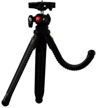 Freewell Vlogpod 3K Tripod Stand with Ballhead & Built-In Smartphone Clip |Supports Cameras & Smartphones Up to 6.6lbs