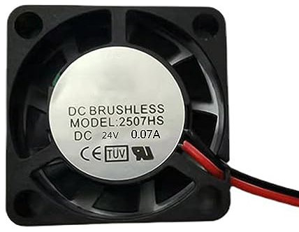 Ultra-miniature Brushless Fan Electric DC5V/12V/24V 2507 Tiny Cooling Fan Widely Application Cooler 25x25mm Fan