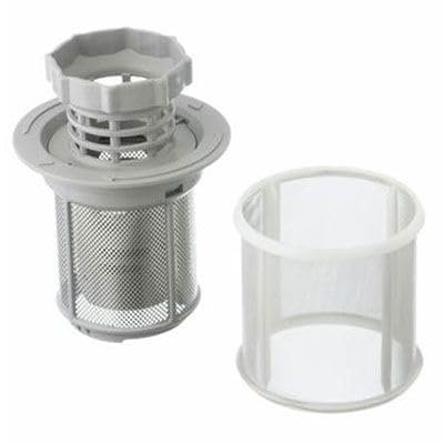 Filtro pozzetto lavastoviglie ORIGINALE compatibile con Bosch Siemens Neff Gaggenau vecchia serie tipo SGI SGS SGU SGV SR SRV SE composto da 3 pezzi 17008311
