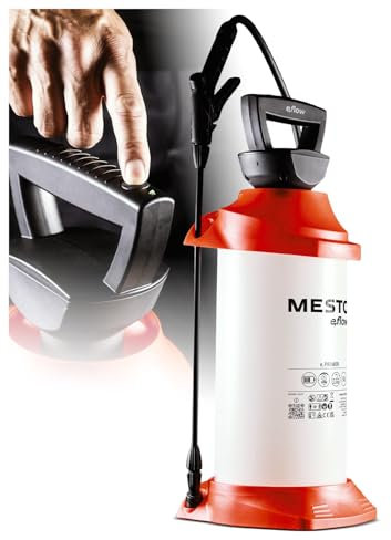 MESTO e.Primer Akku-Drucksprühgerät | Akku Drucksprüher 5 Liter | Für Tiefgrund, Haftgrund & Bauchemikalien | Drucksprüher Akku | Drucksprüher 5L für Handwerk & BAU | Drucksprüher elektrisch