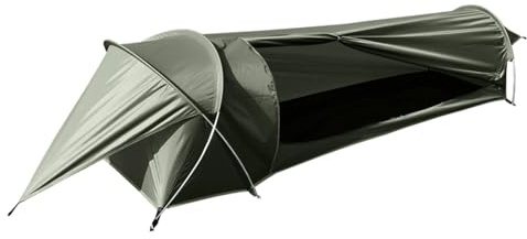 Ultraleichtes Tunnelzelt for eine Person – Wasserdichtes 210D Oxford-Zelt for Campen, Wandern und Angeln