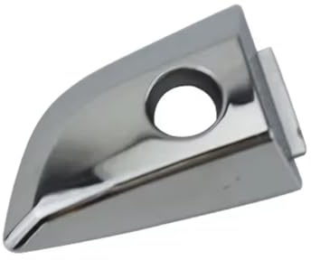 TPSOBRU Maniglia Portiera Auto Per Civic 10th Gen 2016 2017 2018 2019 Smart Buco Serratura Accessori Auto Maniglia Esterna Porta Chiave Tappo Copertura(Chrome)