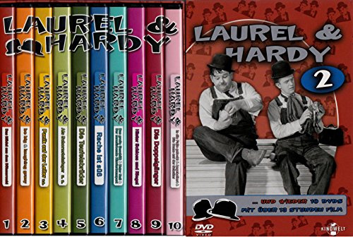 Laurel & Hardy - Volume 2 (10 DVDs)