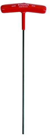 Bondhus, 3MM T-Handle HEX Driver 9, 3MM, 15356