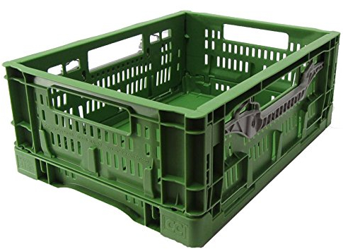 Klappkiste CFB Advance, stapelbar, Größe 40x30x16cm Eurobehälter Klappbehälter Klappbox Stapelbox faltbar stabil für Gewerbe Industrie und Privat