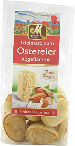 Odenwälder Marzipan Ostereier abgeflämmt im Beutel 200g