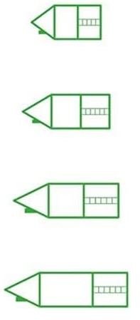 TimeTEX Siebdruck-Stempel Perpetuum, 4 in 1, Schreiblern-Haus