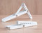 comfee.co.uk Czyz® 4 x Radiator shelf brackets ‘Kinga’ adjustable height, White