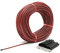 YUEFU φ3mm 12K 33Ω Filo riscaldante in Fibra di Carbonio 200 ℃ Cavo riscaldante a Pavimento Caldo in Gomma siliconica ad Alta Temperatura per infrarossi