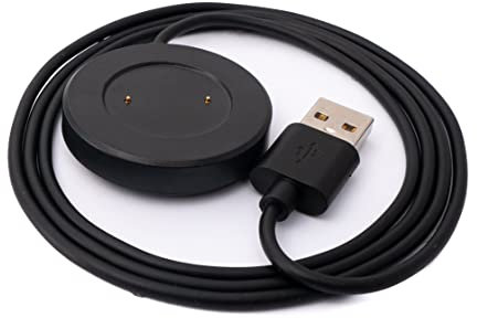 SYSTEM-S USB 2.0 Kabel 100 cm Ladekabel für RealMe Watch S RMA 207 Smartwatch in Schwarz