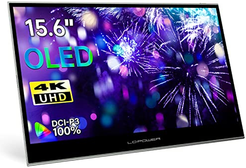 LC-Power LC-M16-4K-UHD-P-OLED Portable 15,6 4K UHD Monitor 3840 x 2160, 60Hz, OLED Panel, Touch Screen