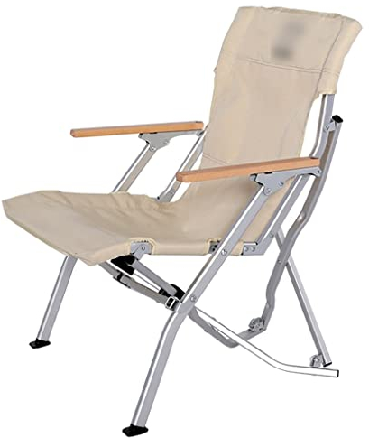 Campingstuhl Camping Stuhl Ultralight Tragbarer Outdoor Stuhl Aus Aluminium, Oxford Stoff Freizeit Fischen Stuhl, Faltbarer Sommer-Strandstuhl, Regiestuhl Mit Gesäßtasche, Traglast 260lb