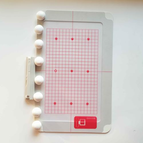 HONEYSEW Magnetischer Stickrahmen aus Metall, 1,8 m x 3,4 m (SA441M) für Brother Babylock Stickmaschine 4500D 4700D 4750D 6000D 6700D 1500 1500D 2500 2800D 3500D NQ1400E NQ1600E NQ3500D NQ3500D Q36000