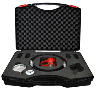 Hydraulik Druckprüfer mit 250 bar Manometer und SVK Steckkupplung im Koffer Hydraulikdrucktester