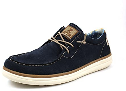 Rieker Slipper - Navy Leder 44 EU