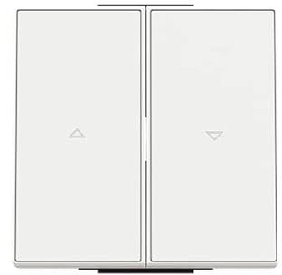 Tecla interruptor persianas Niessen 8544 BBserie SkyBlanco
