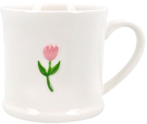 Gisela Graham Pink Tulip Mini Mug